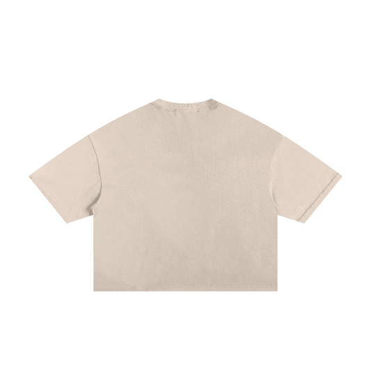 SC Wavy Classic Frayed Boxy Tee - 250 GSM