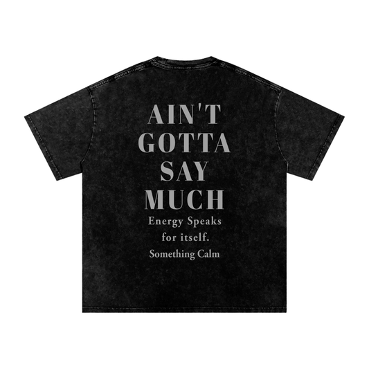 Acid Wash Oversize T-Shirt - 250 GSM